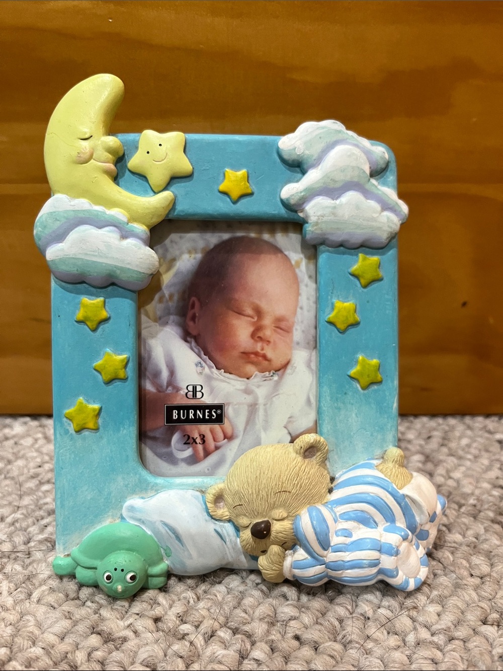 Burnes Picture Frame- holds 2 x 3 photo